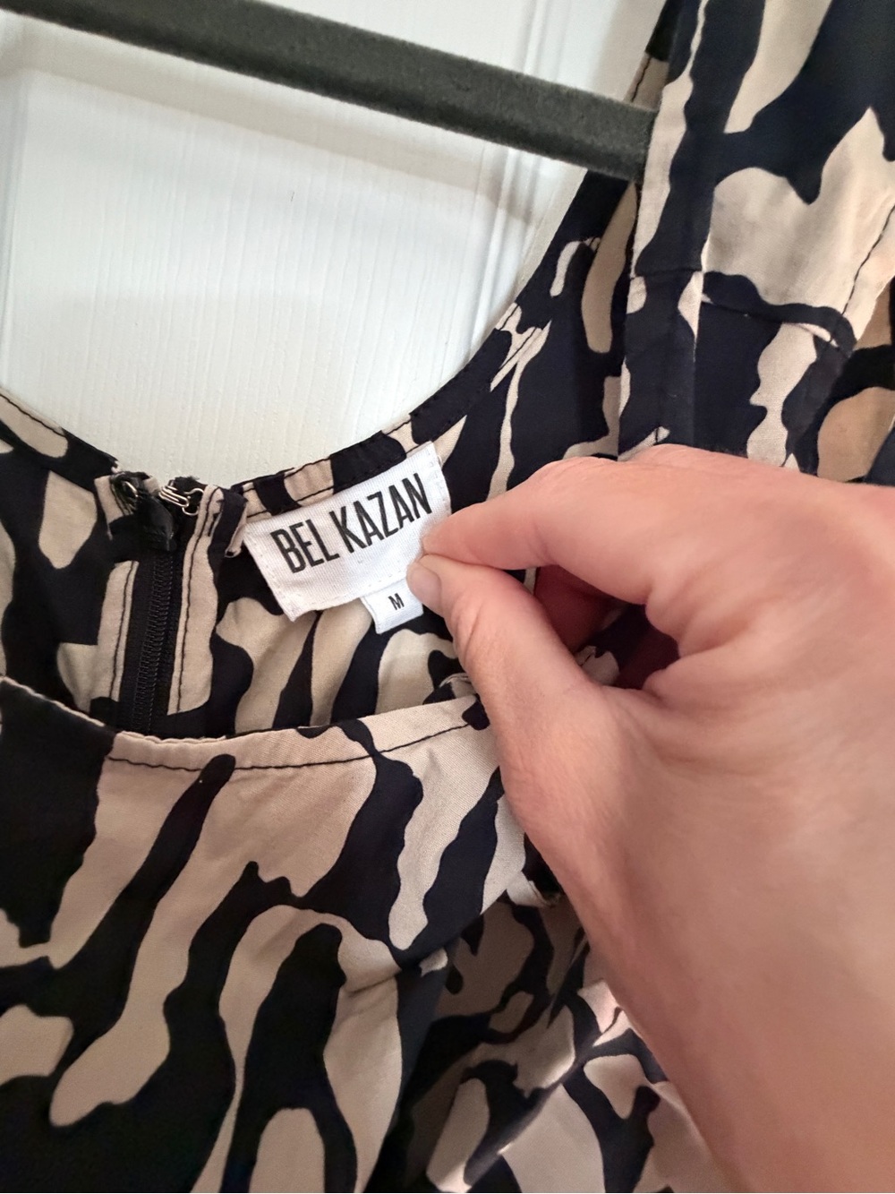 Bel Kazan Cameron Poplin Jumpsuit Size Medium - Picture 6 of 6